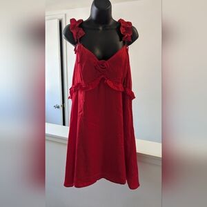 Red Rose Dress